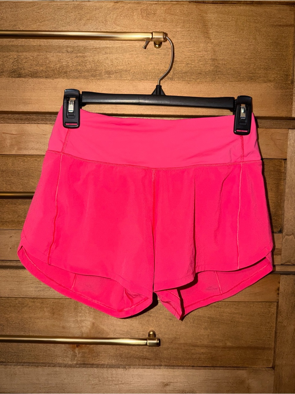 lululemon athletica Speed Up LR 2.5” Lipgloss Pink Shorts